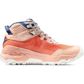 Botas de montaña de mujer Mammut SERTIG II MID Gore-Tex, color naranja pálido, talla 40