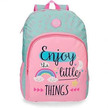 Roll Road Little Things Mochila escolar, 44 cm, 19.6 litros, Rosa