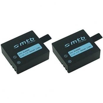 2X Baterías para Qumox SJ4000, SJ5000, SJ6000 / SJCam M10 / BOOMYOURS. v. Lista!