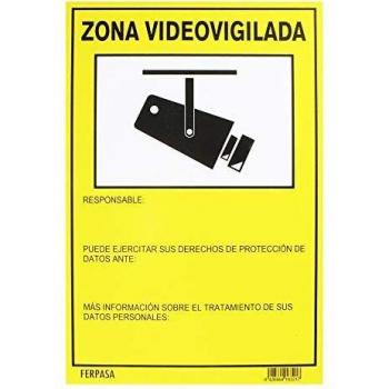 Wurko - CartelZona Videovigilada 29,7 x 21 cm