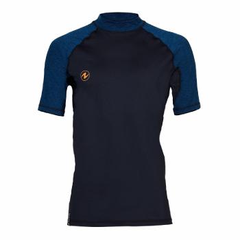 Aqualung Rashguard de Manga Corta para Hombre SF