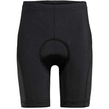 Pantalones Cortos Vaude Elmo VI para Niños - Sin Tirantes, Con Almohadilla, Color Negro, Talla 158