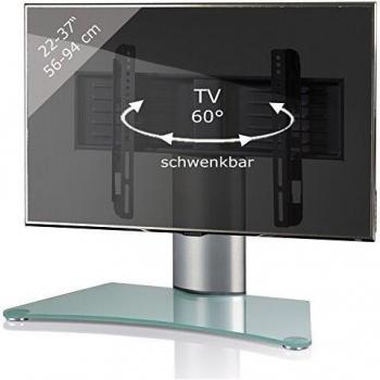 VCM Windoxa-Soporte de Mesa para TV, Cristal Opaco