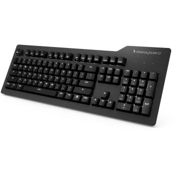 Das Keyboard Prime 13 White LED Mechanical Keyboard with Soft Tactile Cherry MX Brown Switches