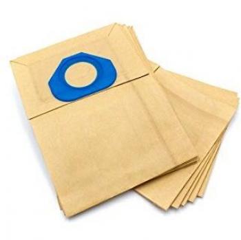 Bolsa de papel para aspirador Nilfisk - 10 unidades, compatible con modelos 70GA, 84GS, GA-70, GM-80, GM-90, GS-80 y GS-90