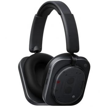 Nothing Headphone (1) Wireless Over-Ear Bluetooth Noise-Cancelling Headphones with Hi-Res Audio, 80h Battery Life, and Water Resistance - Black