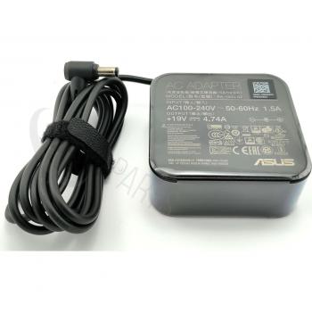 Fuente de alimentación ASUS 90W Original para PC/Servidor y Notebook, Interior, Color Negro