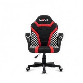 SILLA GAMING GM1500 NEGRO / ROJO RACING MUVIP