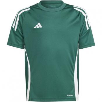 Camiseta Adidas Tiro24 Verde Niño