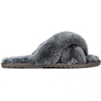 Pantuflas de Emu Mayberry en Carvón EU 39