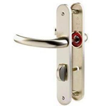 Conjunto de Puerta sobre Placa Tokyo HOPPE 1710/300M Champagne F2 - WC
