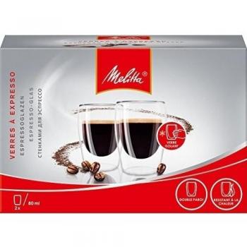 Melitta - Lote de 2 vasos para expreso