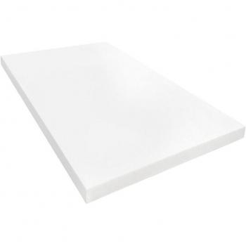 Cama Express - Plancha de Espuma Poliuretano Multiusos 100x200x15 cm - Dureza Media - Densidad 20 kg/m3