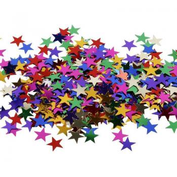 Lentejuelas de estrella, 10 mm, 250 g, 1 paquete