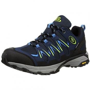 Zapatillas de Senderismo Brütting Expedition 43 Azul y Amarillo