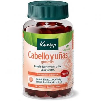 Kneipp Cabello y Uñas Gummies Complemento Alimenticio 60 Caramelos de Goma