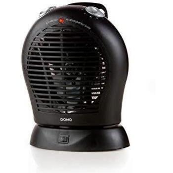 Calefactor Eléctrico Oscilante DOMO DO7324F 2000W Negro