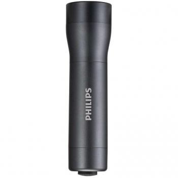 Philips SFL4001T/10 Linterna LED 170 Lúmenes Resistente al Agua IPX4 con 4 Pilas AAA - Color Negro