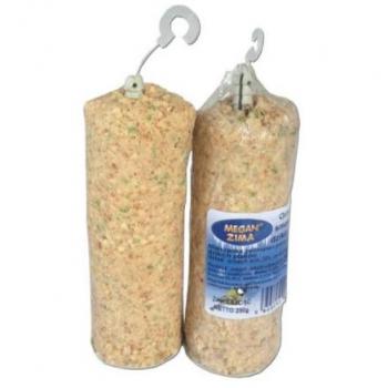 Golosina para pájaros Megan Nutty - 280 g, mezcla de semillas y frutos secos, enriquecida con vitaminas y minerales, ideal para la alimentación y el entretenimiento de aves