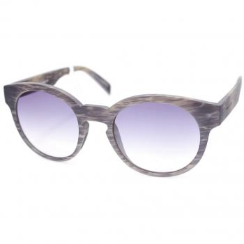 Italia Independent Unisex Sunglasses 0909-BHS-022, 51mm Brown Acetate with Category 2 Protection