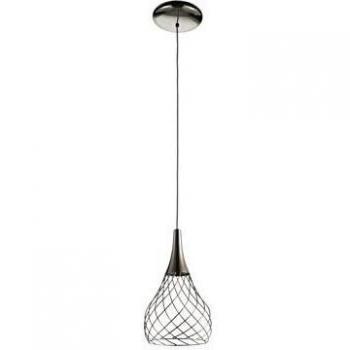 Lámpara colgante LED funcional Mongolfier_P1 estilo vintage, cobre, Ø 260 mm
