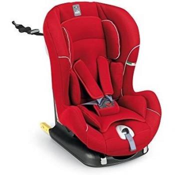 CAM Il mondo del bambino, Silla de coche grupo 1 Isofix, rojo