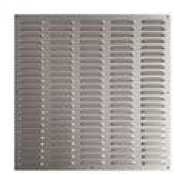 REJILLA VENTILACIÓN ALUMINIO CON BORDE.1,2X50X50 PLAT