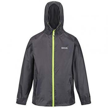 Regatta Pack-It III-Chaqueta Técnica Ligera, Impermeable Y Transpirable, con Capucha Plegable Y Costuras Selladas Jackets Waterproof Shell, Hombre, Magnet, XXL