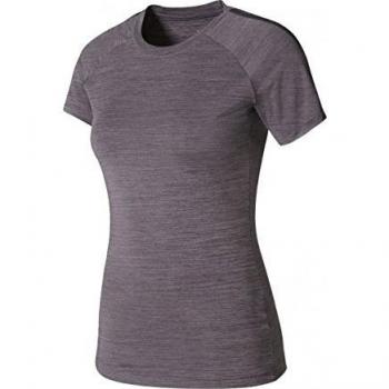 adidas Performance TEE Camiseta, Mujer, Gris Claro