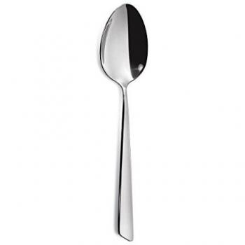 Cuchara de Mesa Nice - Lote de 12, Acero Inoxidable 18% - Color Plata