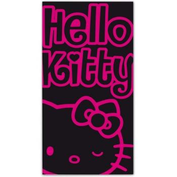 Toalla de playa Hello Kitty Negro/Rosa