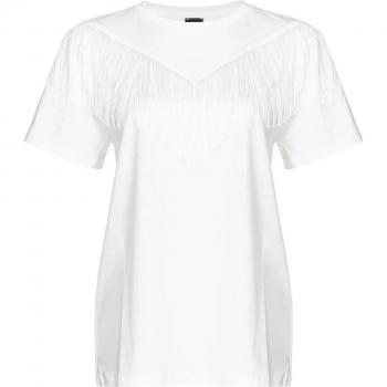 Pinko Women's White T-Shirt Size M