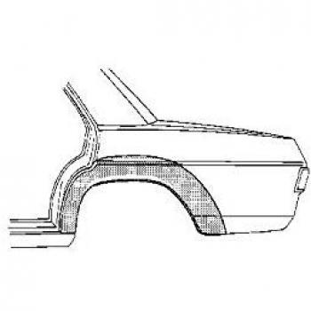 Panel lateral y paso de rueda VAN WEZEL 3003.45 para MERCEDES-BENZ