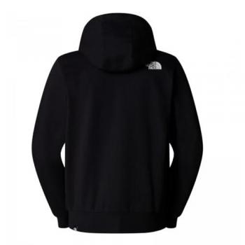 Sudadera con capucha The North Face Drew Peak para hombre, color negro y gris, talla S