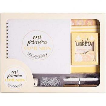 Grupo Erik PCOM004 Pack Mi Primera Comunión, Beige, 40x30x8 cm