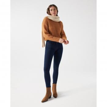 Salsa Jeans Vaquero Pitillo de Mujer Secret Push In Skinny Desencolados Tiro Alto