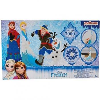 Sambro- Set 7000 perlas fundibles Princesas Disney, Multicolor