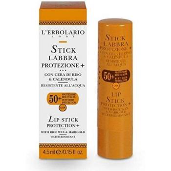 L'Erbolario SPF 50+ Solar Lipstick Stick with UVA Protection and Calendula 4.5 ml