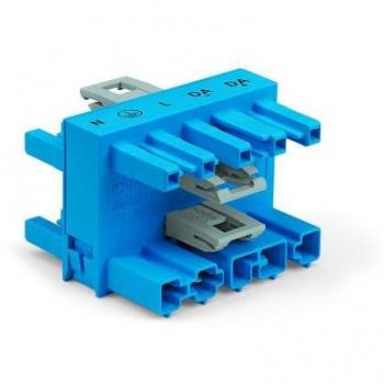 WAGO 770-618 WINSTA® MIDI 5-Pole 3-Way Distribution Connector, Blue (25 Pack)