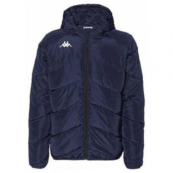 Kappa Chaqueta Puffer Vianetto para Hombre, Azul Marino, XXL