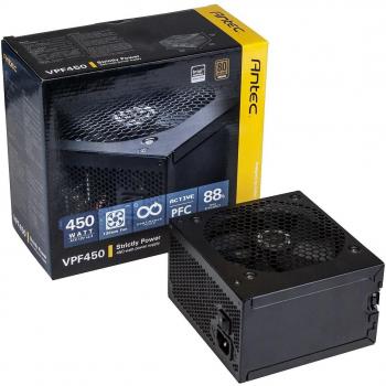 Antec VPF 450F EC 450 W 80 Plus Bronze Power Supply Unit - Black