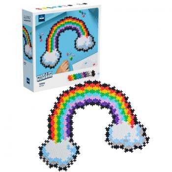 PUZZLE BY NUMBER: ARCOIRIS PLUS PLUS 500 PIEZAS