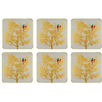 Portmeirion Home & Gifts Chelsea - Juego de 6 Posavasos