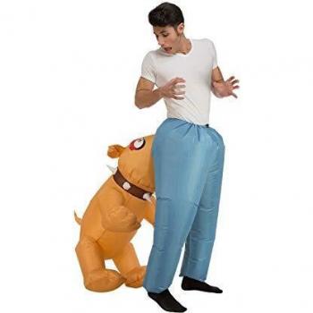 My Other Me Me-204212 Disfraz de perro hinchable unisex, M-L