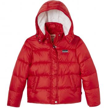 Levi's kids Raincoat NM41517, Impermeable para Niñas, Rojo