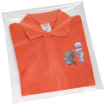 Bolsas de Ropa Autoadhesivas de Polipropileno Essentials Pack de Color Blanco Transparente