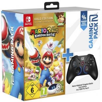 Paquete de Acción Nintendo Switch Listo para Jugar + Controlador Pro Pad X Inalámbrico