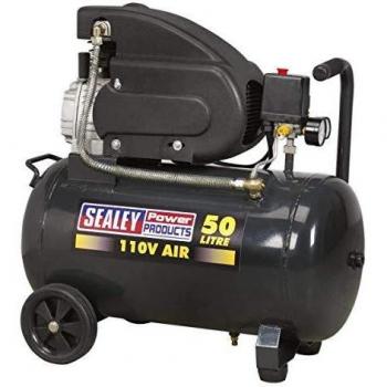 Sealey SAC5020E110V Direct Drive Compressor, 2HP, 110V, 50L