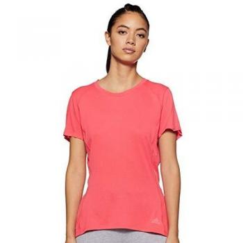 Adidas FR SN SS tee W Camiseta, Mujer, rojsho, M