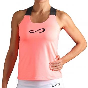 Endless Iconic II Camiseta de Tirantes para Mujer en Coral Talla L